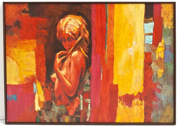 Nicola Simbari (1927 - 2012) Oil (1 of 8)