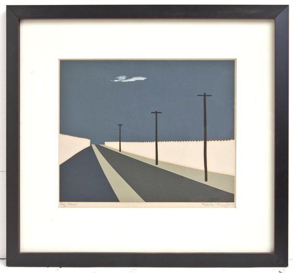 Ralston Crawford Color Screen Print (1 of 7)