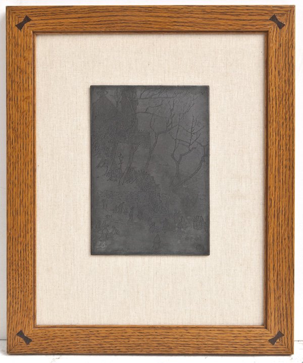 Edward Timothy (E. T.) Hurley Original Plate (1 of 9)