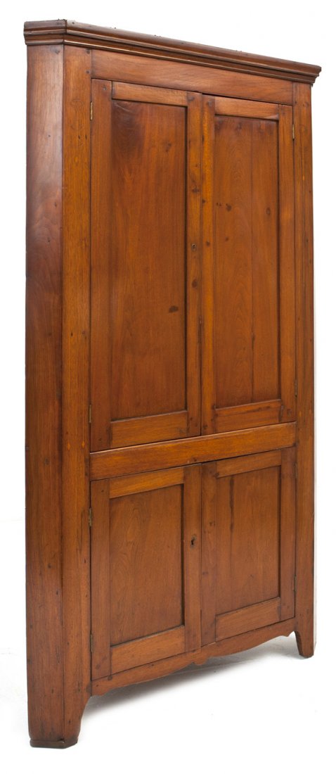 Late 18th Century Kentucky Corner Cabinet (1 of 7)