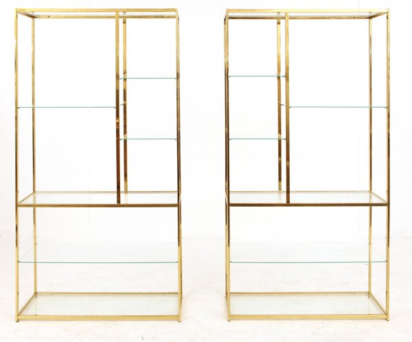 Pair of Brass Etageres (1 of 10)