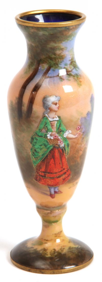 Miniature Enamel Vase (1 of 6)