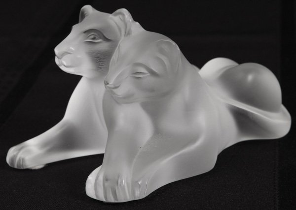 Lalique Cubs French Crystal (1 of 6)