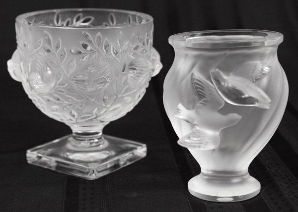 Lalique Bird Vases (1 of 9)