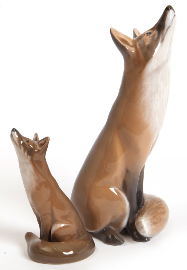 Royal Copenhagen 946/437 & 946/1475 Fox Figures (1 of 6)