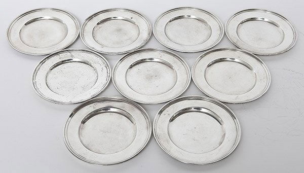 Tiffany Sterling Plates (1 of 6)