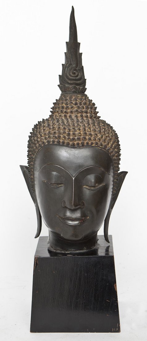 Early 19th Century Thai Buddha Head (1 of 10)