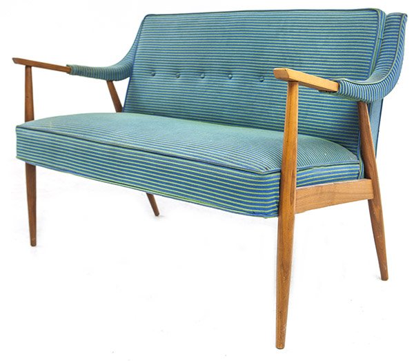 Milo Baughman (Attribution) Settee (1 of 9)