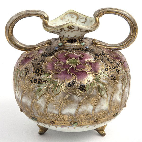 Nippon Double Handled Vase (1 of 5)