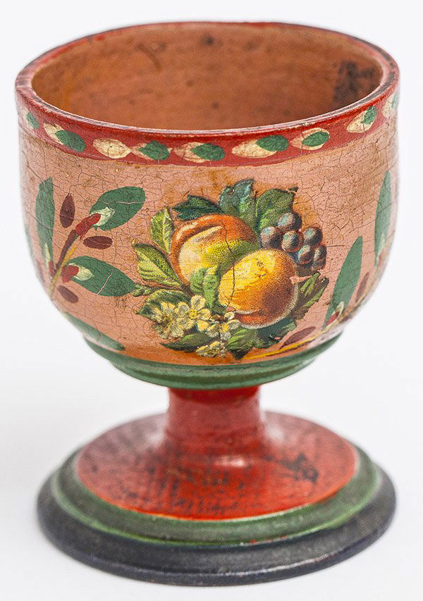 Signed Lehnware Footed Cup (1 of 6)