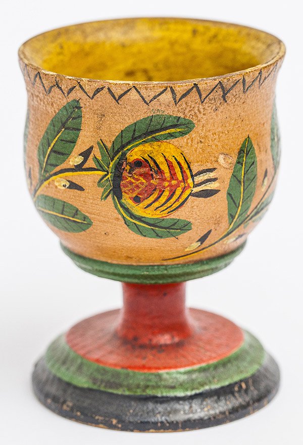 Lehnware Footed Goblet (1 of 6)