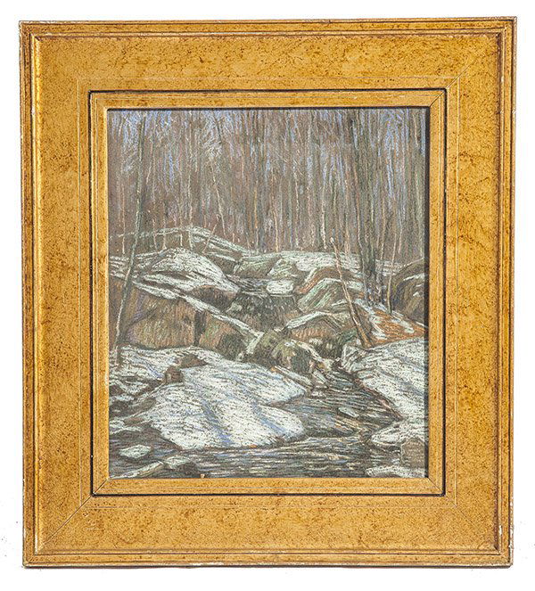 Charles Salis Kaelin (1858-1929) Pastel (1 of 9)