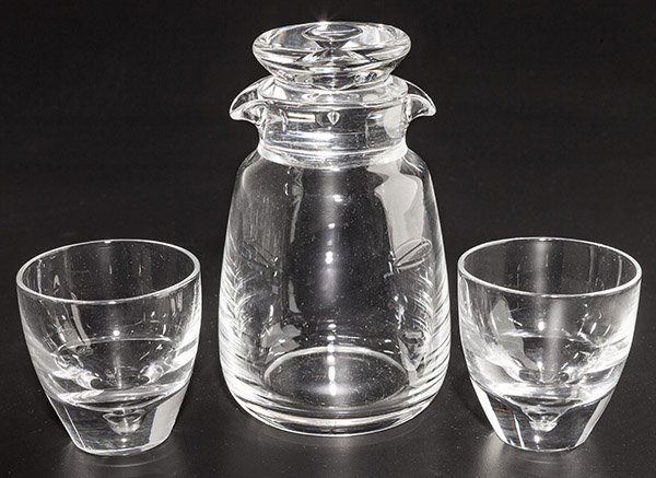 Steuben Teardrop Martini Cocktail Shaker Set (1 of 7)