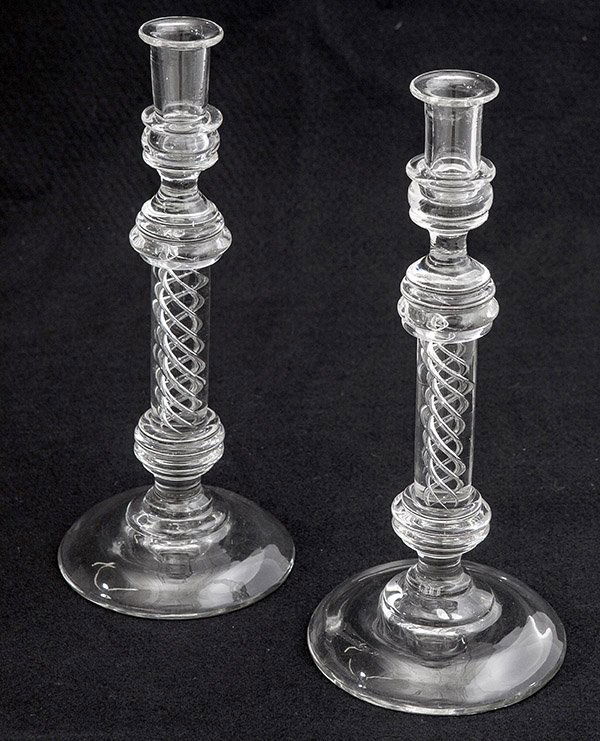 Air Trap Stem Sticks Attributed to Stueben (1 of 7)