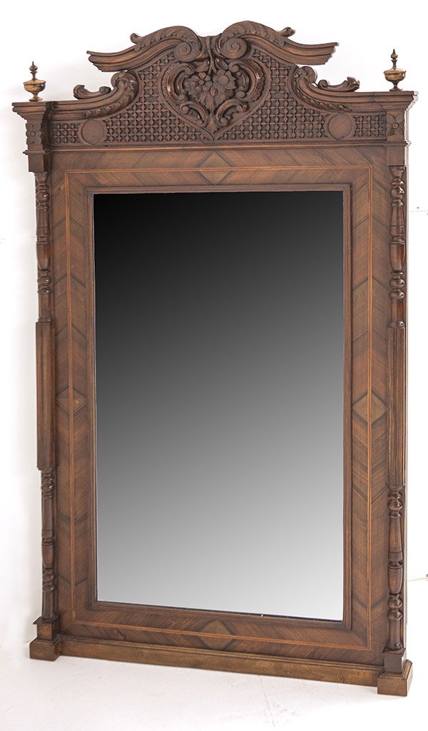 Victorian Renaissance Revival Over mantle Mirror (1 of 10)