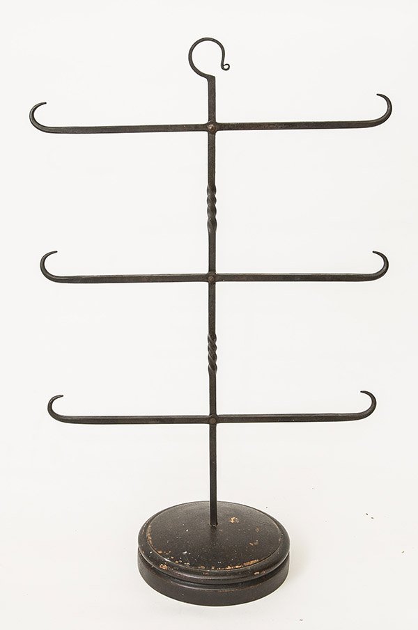 Folk Art Iron Rack (1 of 8)