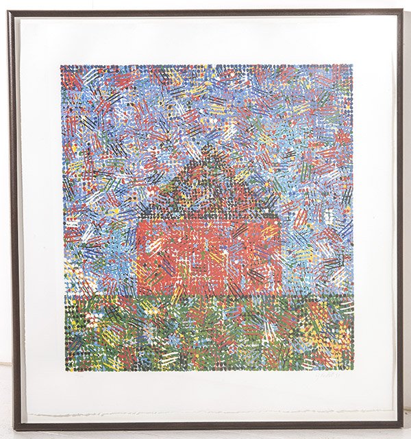 Jennifer Losch Bartlett (1941- ) Lithograph (1 of 9)