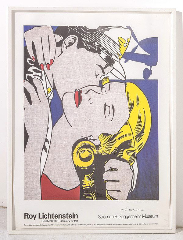 Roy Lichtenstein Signed Poster (1 of 8)