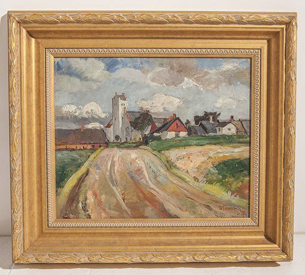 Gotthard Sandberg (1890-1961) Oil (1 of 8)