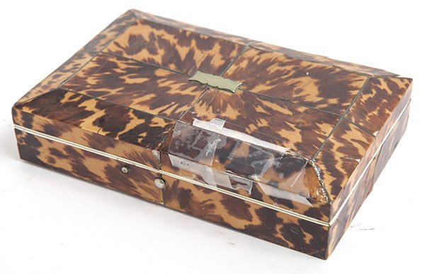 19th Century Tortoise Shell Box (1 of 6)