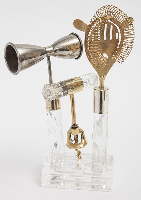 Lucite Bar Set (1 of 6)