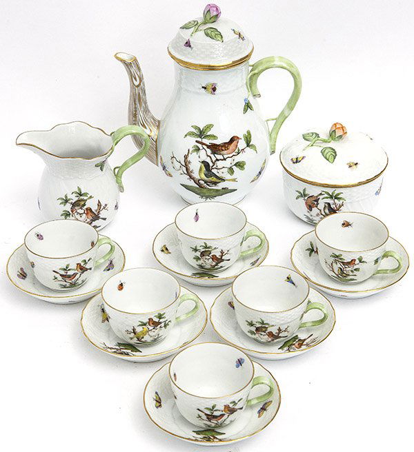Herend Hungary Tea Set (1 of 8)