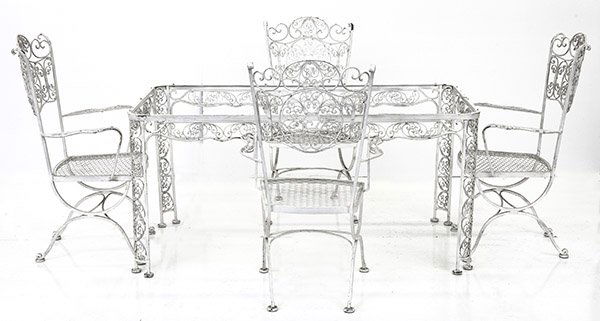 Russell Woodard Sculptured Patio Set (1 of 10)