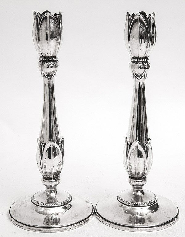 Fisher Sterling Candlesticks (1 of 5)