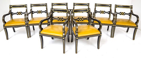 Maison Jansen Attribution Dining Chairs (1 of 9)