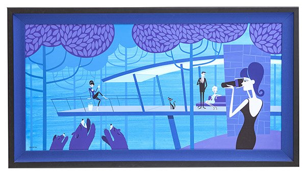 Shag/Josh Agle (Born 1962) Acrylic (1 of 10)