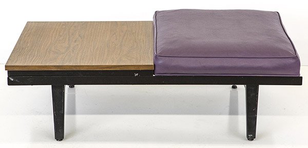 George Nelson and Associates Steel Frame Bench (1 of 9)