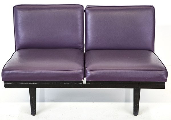 George Nelson and Associates Steel Frame Bench (1 of 7)