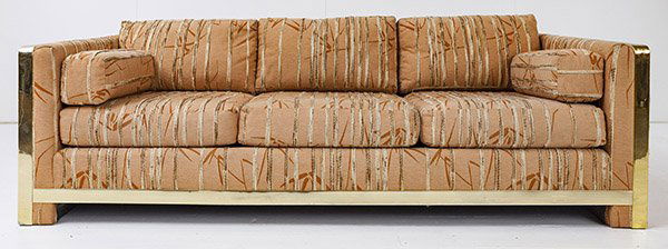 Milo Baughman Style Sofa (1 of 9)