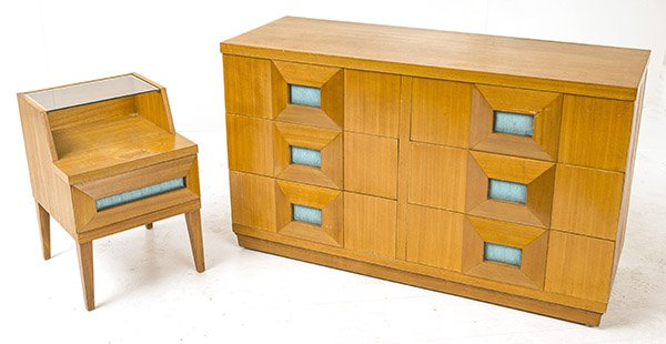 Paul Laszlo Dresser and Nightstand (1 of 10)