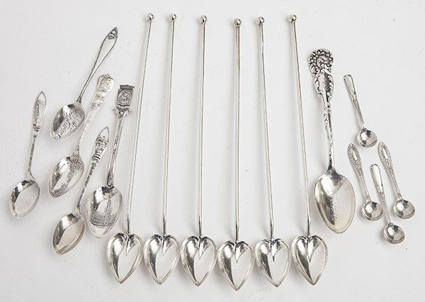 Assembled Sterling Spoons (1 of 8)