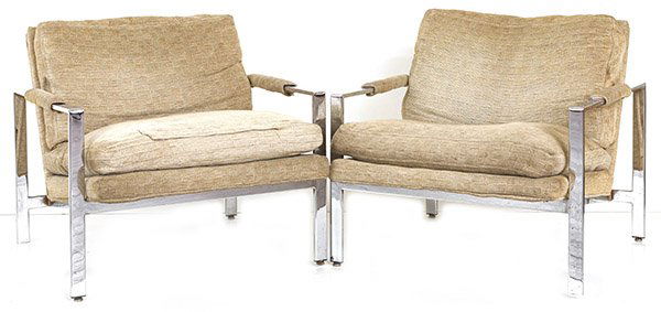 Milo Baughman Lounge Chairs (1 of 8)