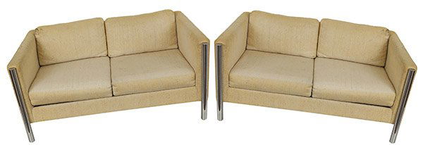 Milo Baughman Settees (1 of 10)