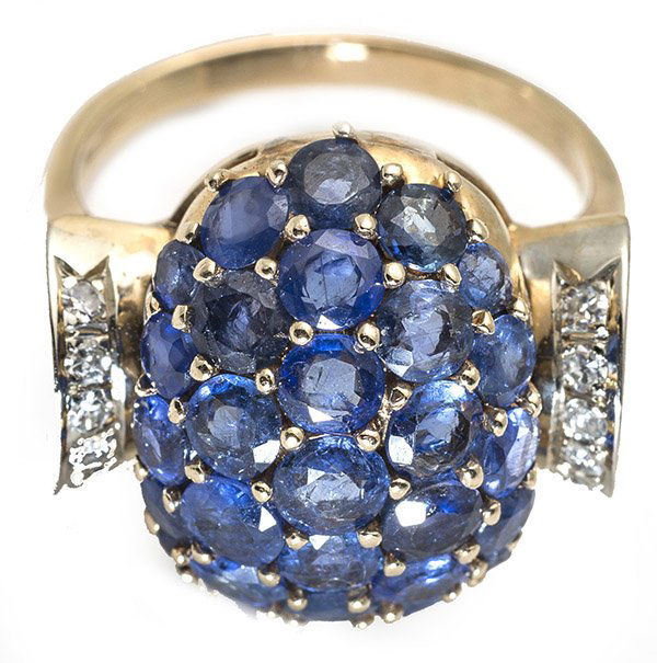 Lady's Sapphire and Diamond Ring (1 of 10)