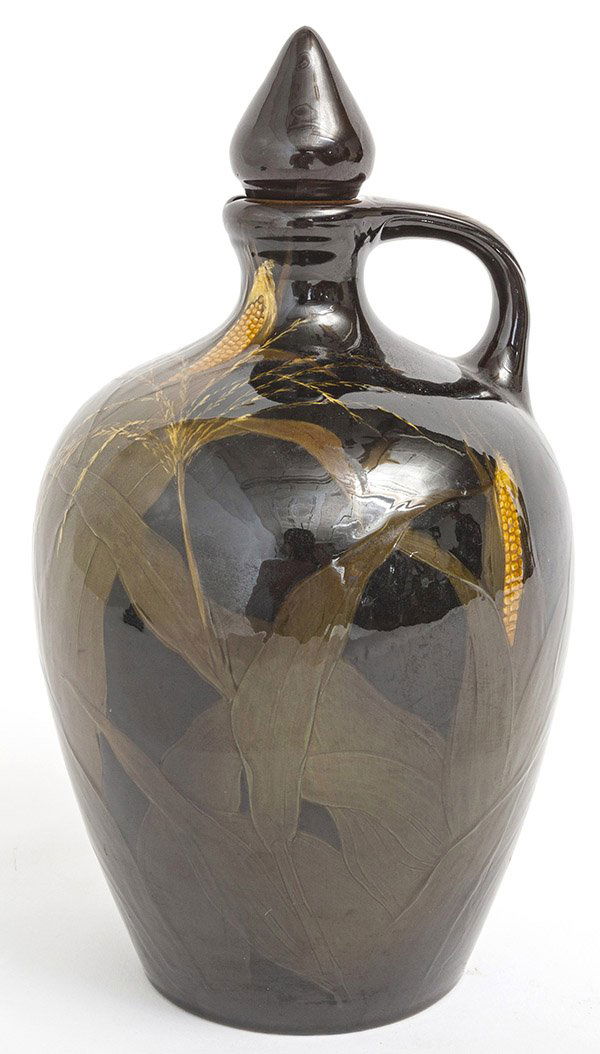 Kataro Shirayamadani Standard Glaze Rookwood Jug (1 of 7)