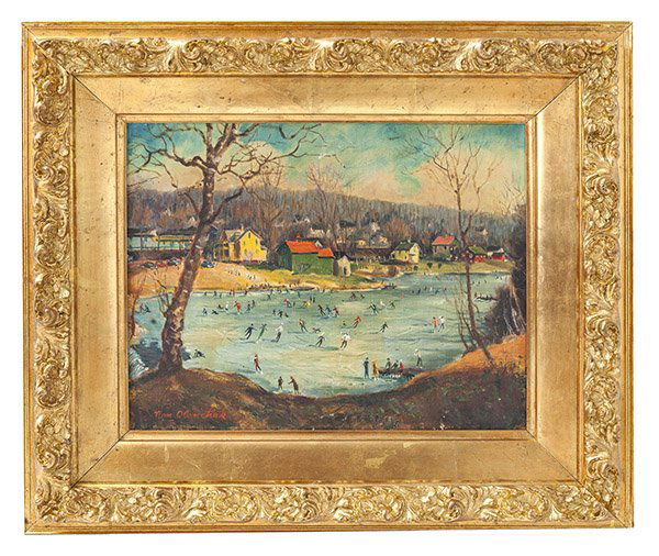 Thomas Richard Olenchak (1907-1992) New York, Oil (1 of 8)