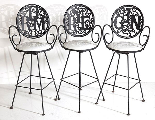 Rare Arthur Umanoff Bar Stools (1 of 8)