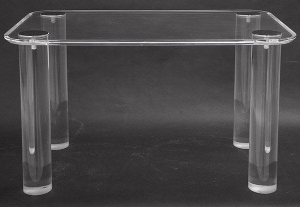 Lucite Occasional Table (1 of 7)
