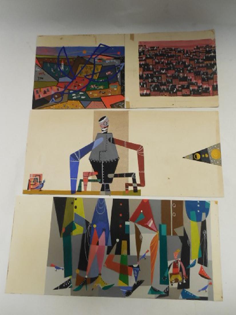 Jerome Snyder ORIGINAL artwork, 3pcs (1 of 4)