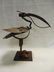 Iron Bird Sculpture "Pelican" by Bill Heise