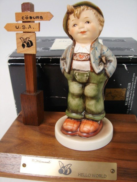 Hummel Hello World: Hummel Hello World, w/stand, TM7