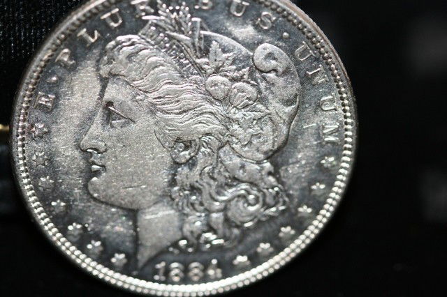 1884 Morgan Silver Dollar: 1884 Morgan Silver Dollar
