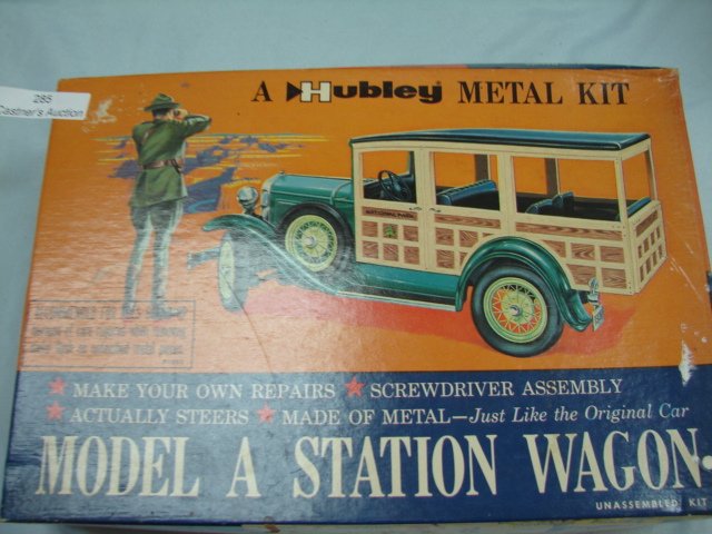 Metal Model,Hubley, Model A Station Wagon: No. 4858