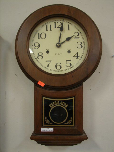 31 Day Regulator: 21"x13", made in Korea, late 20th C