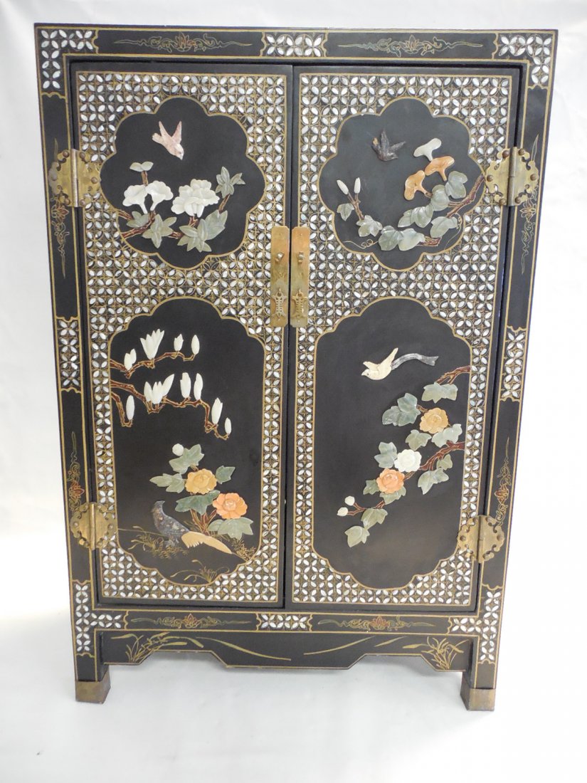 Chinese 2 Door Cabinet (1 of 4)