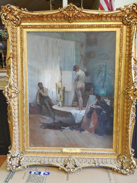 French Impressionist Oil Painting by Henri Vollet (1 of 8)